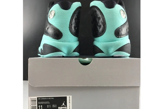 Rep EP GREEN 414571-030 ISLAND AIR JORDAN BLACK 414571-030 13 RETRO 0508
